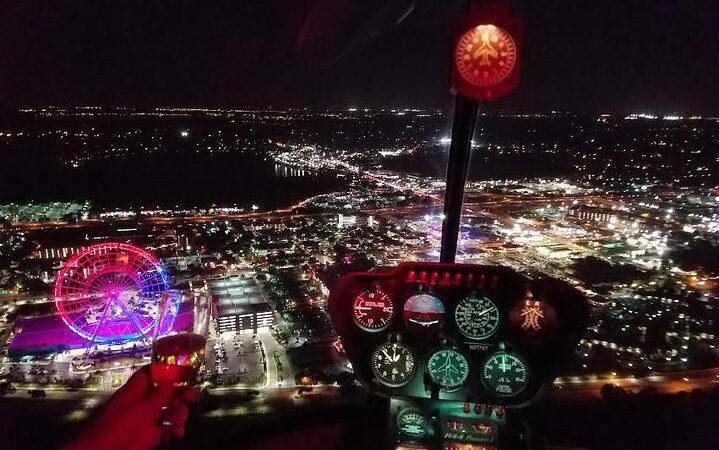 Private Helicopter After-hours Tour: Orlando Parks